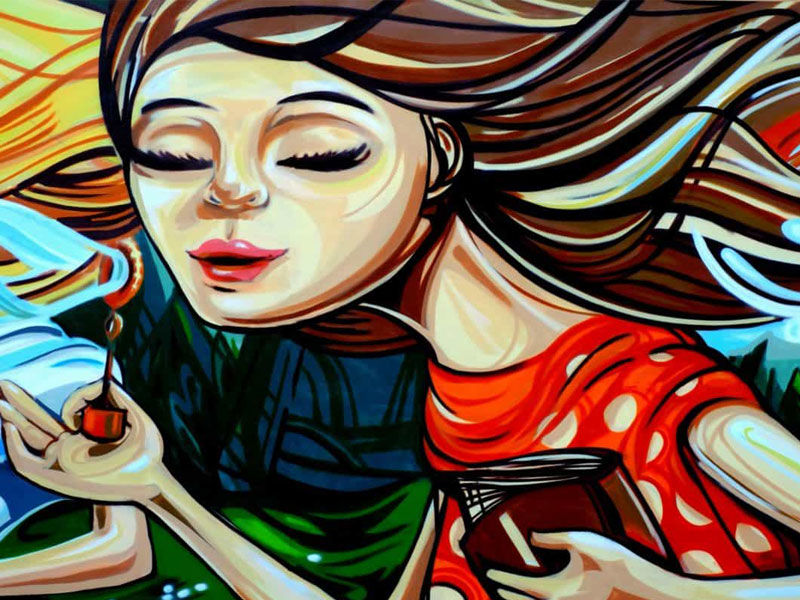 نقاشی و گرافیک پل ارتباطی میان هنرمند و مخاطب نقاشی و گرافیک پل ارتباطی میان هنرمند و مخاطب